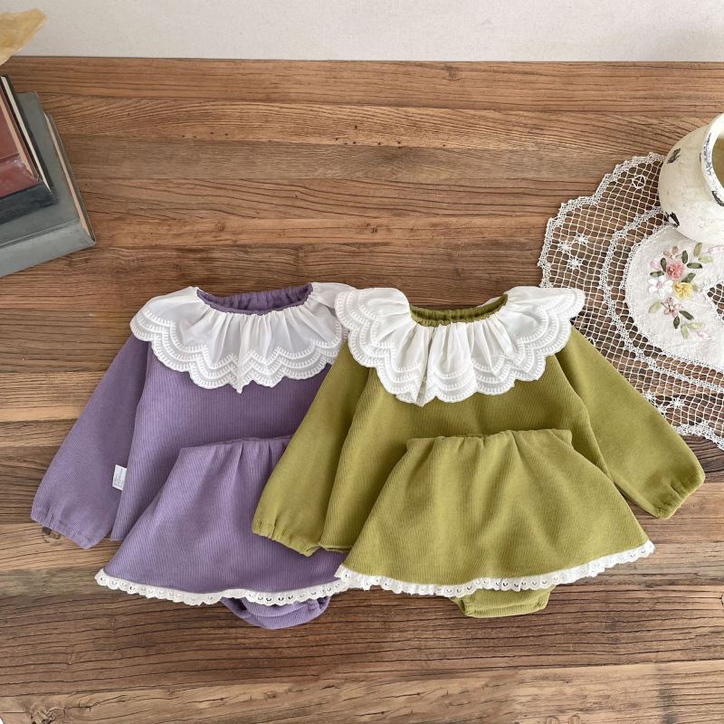 「2024」子供服★トップスパンツ★セットアップ★韓国風子供服★2色66cm〜100cm