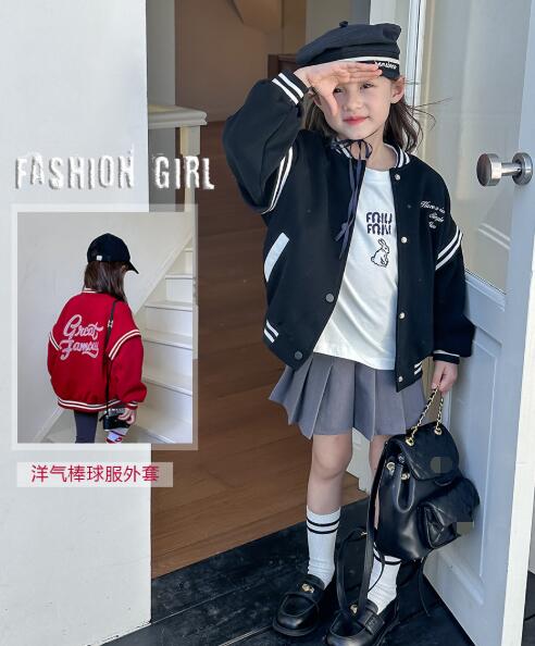 2024秋新品A★子供服 　コート★90cm〜160cm 2色