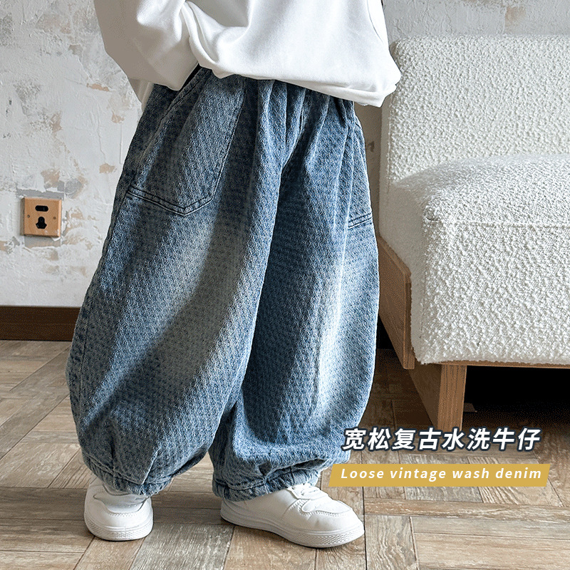 「2024」子供服★ズボン★ジーンズ★ボトムス★韓国風子供服★90cm〜150cm