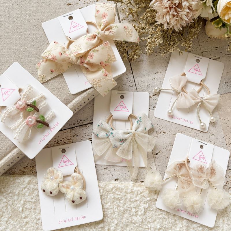 雑貨★子供用髪飾り　ヘアゴム★アクセサリー★7色