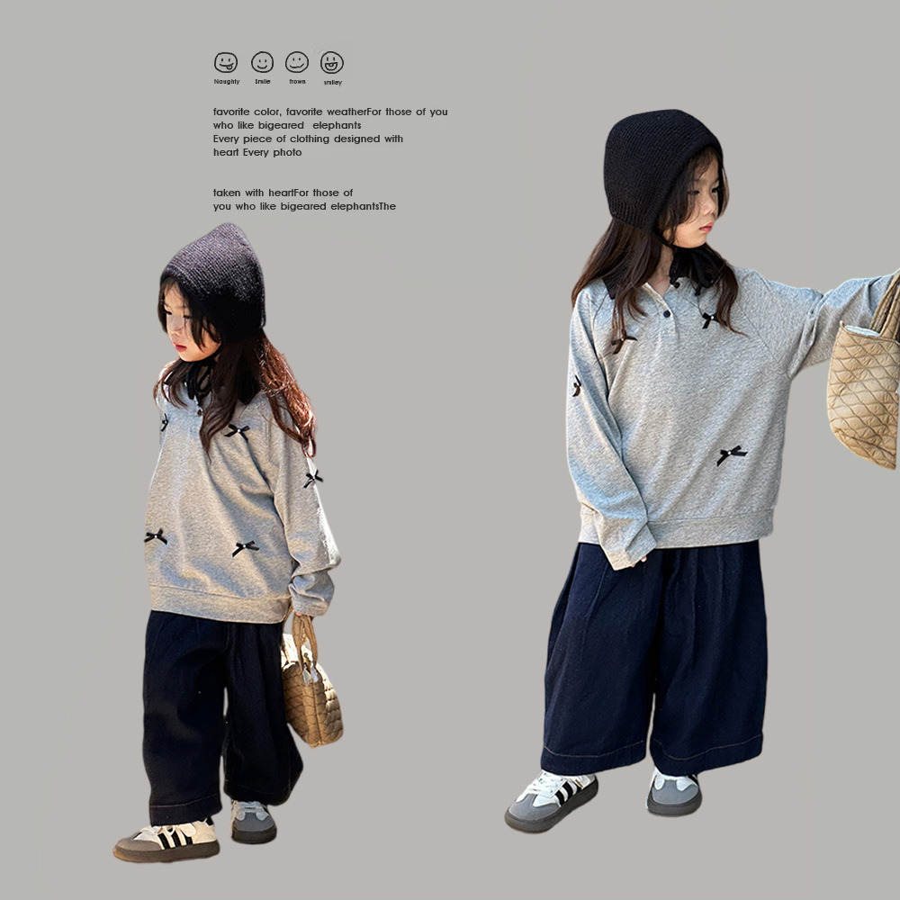 2024秋新品★子供服　トレーナー　トップス★100cm〜160cm