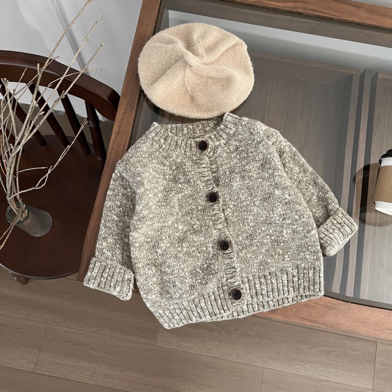 2024秋新品★子供服 　ベビーカーディガン★66〜100