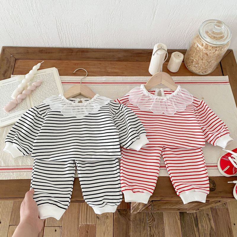 「2024」子供服★トップス+ズボン★セットアップ★韓国風子供服★2色73cm〜110cm