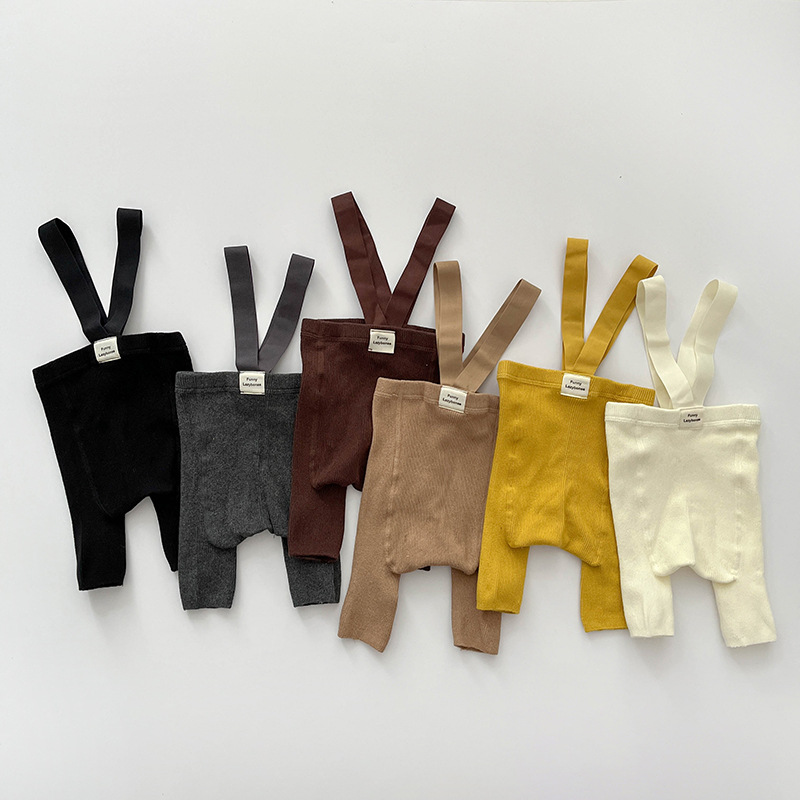 2024秋新品★子供服　サロペット&レギンス★S/M 6色