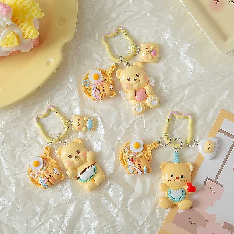 ★可愛いキーホルダー　装飾品★キーチェーン★3色