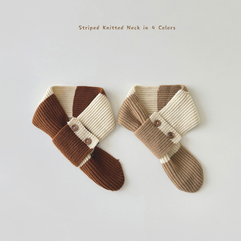 子供用★マフラー★防寒★襟巻き★ネックウォーマー★キッズ★暖かい★4色