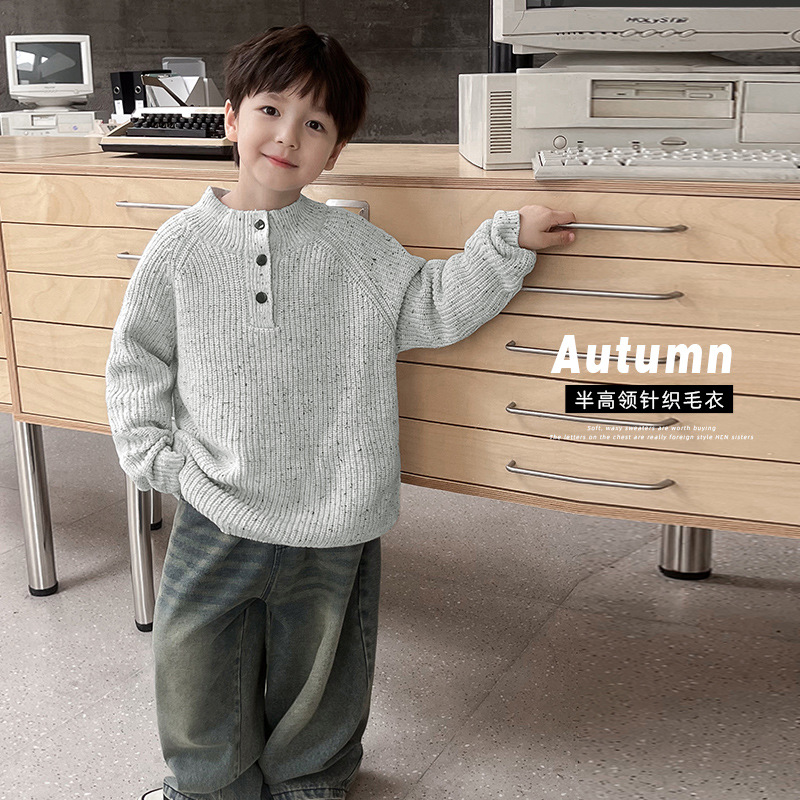 「2024」子供服★トップス★ニット★セーター★韓国風子供服★90cm〜150cm