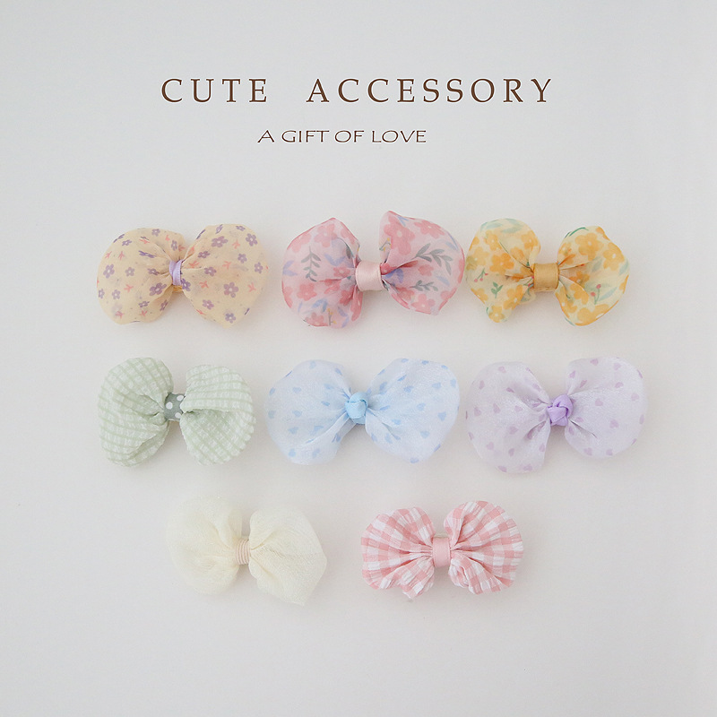 雑貨★子供用髪飾り　ヘアビン★アクセサリー★8色