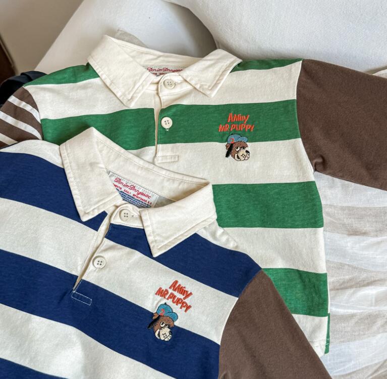 2024秋新作★子供服　トップス★80cm〜130cm 2色