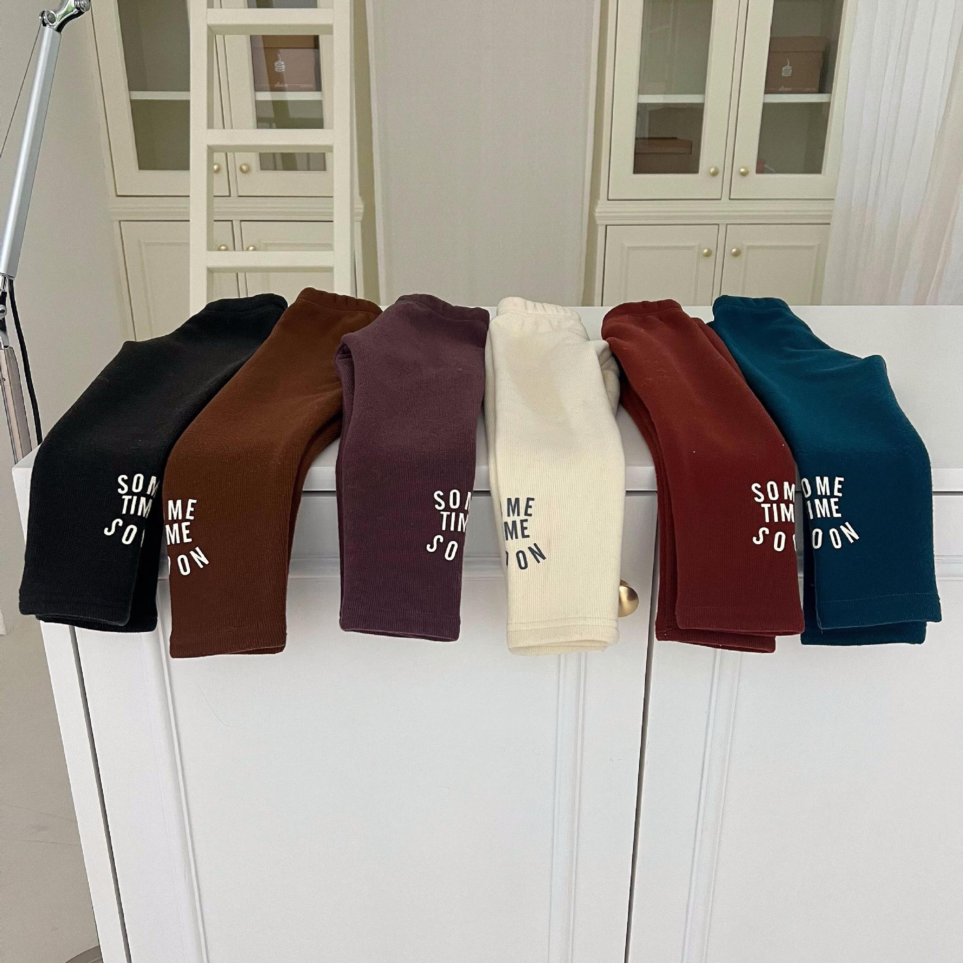 「2024」子供服★ズボン★ボトムス★レギンス★韓国風子供服★5色80cm〜140cm