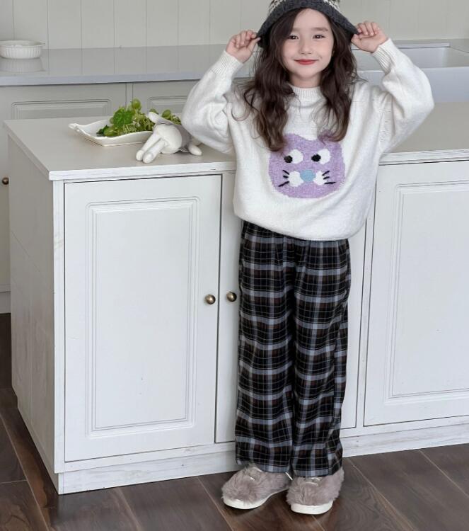 2024秋新作LM★子供服　裏起毛　ズボン★90cm〜150cm