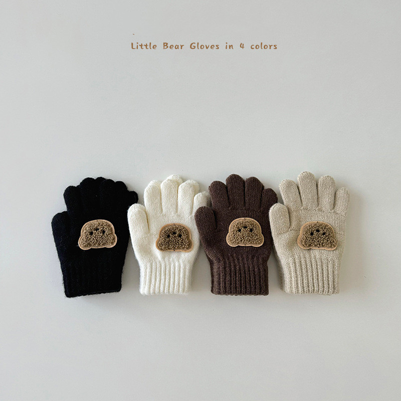 2024秋冬★手袋★子供用手袋★男女兼用★防寒★キッズ★暖かい★6色