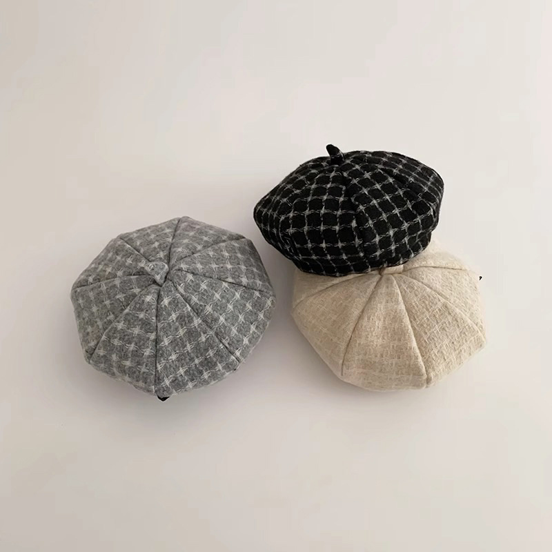 2024年新品★子供用★帽子　ベレー帽子　ハット★ 3色