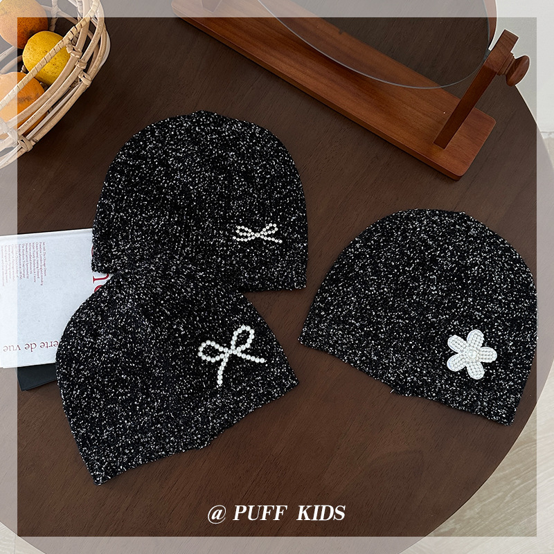 「2024」子供用★帽子★ニット帽子★キッズ★暖かい★4色