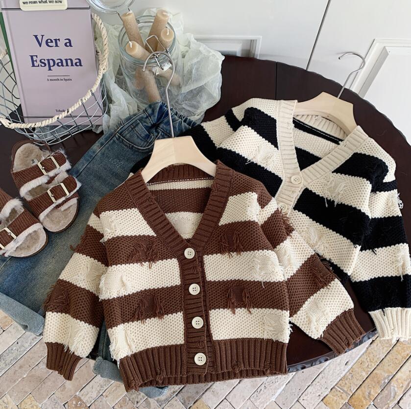 「2024」子供服★トップス★ニット★セーター★韓国風子供服★2色80cm〜120cm