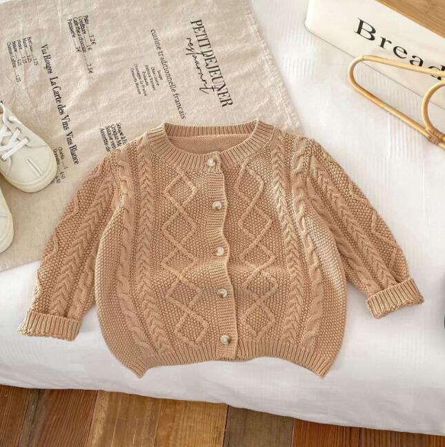 「2024」子供服★トップス★ニット★セーター★韓国風子供服★80cm〜130cm