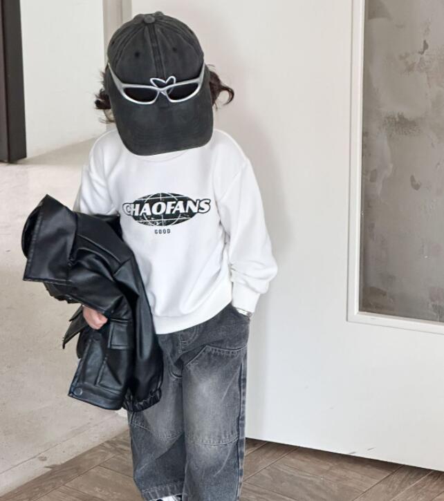 2024秋新作★子供服　トップス★90cm〜140cm 2色