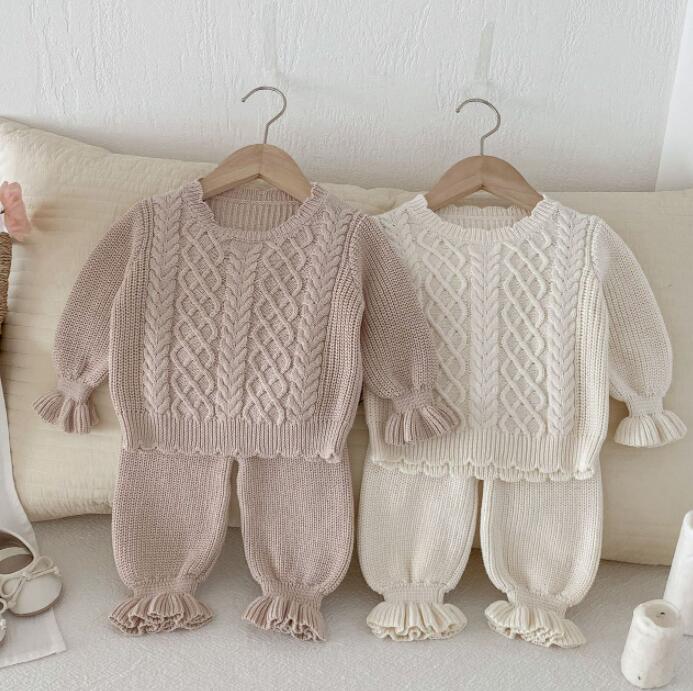 「2024」子供服★セーター★ズボン★ニット★韓国風子供服★4色73cm〜110cm