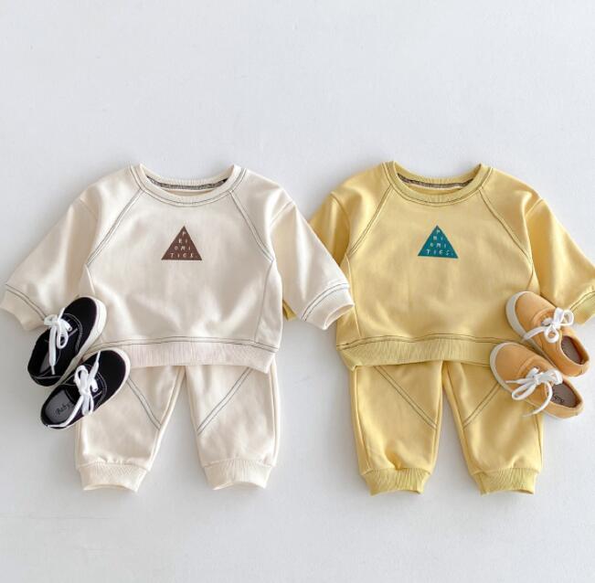 「2024」子供服★トップス+ズボン★セットアップ★韓国風子供服★2色73cm〜110cm