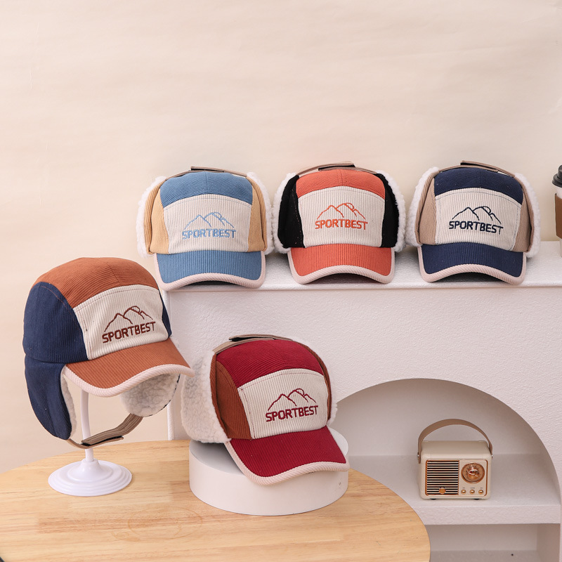 「2024」子供用★帽子★キャップ★野球帽★防寒★キッズ★暖かい★5色