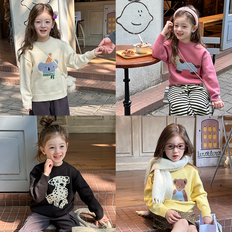 2024秋冬新品A★子供服　セーター★90cm〜160cm 4色