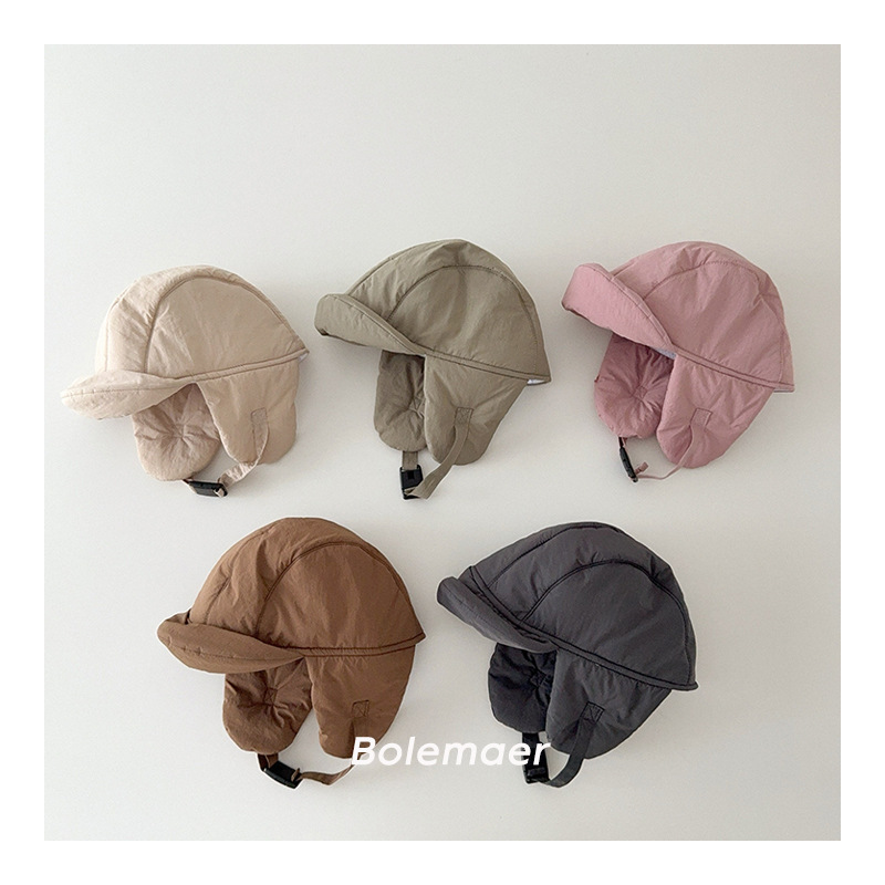 「2024」子供用★帽子★耳カバー★防寒★キッズ★暖かい★5色