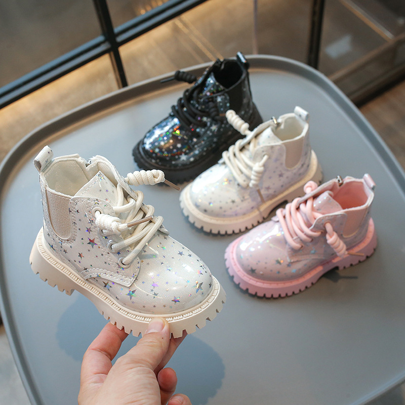 「2024」靴★子供靴★キッズ靴★シューズ★キッズ★ショートブーツ★3色21#〜30#