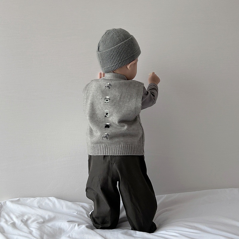 2024★秋冬新作★韓国風子供服★トップス★ズボン★チョッキ★73〜66cm 3色