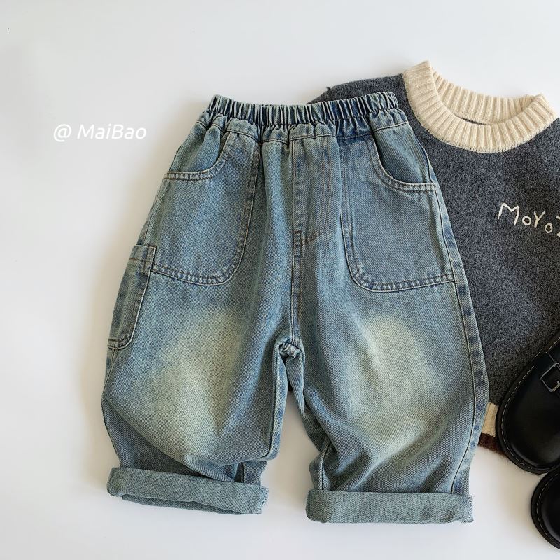 「2024」子供服★ズボン★ボトムス★ジーンズ★韓国風子供服★90cm〜140cm