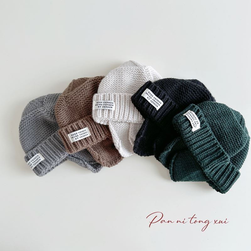 「2024」子供用★帽子★ニット帽子★耳カバー★防寒★キッズ★暖かい★5色