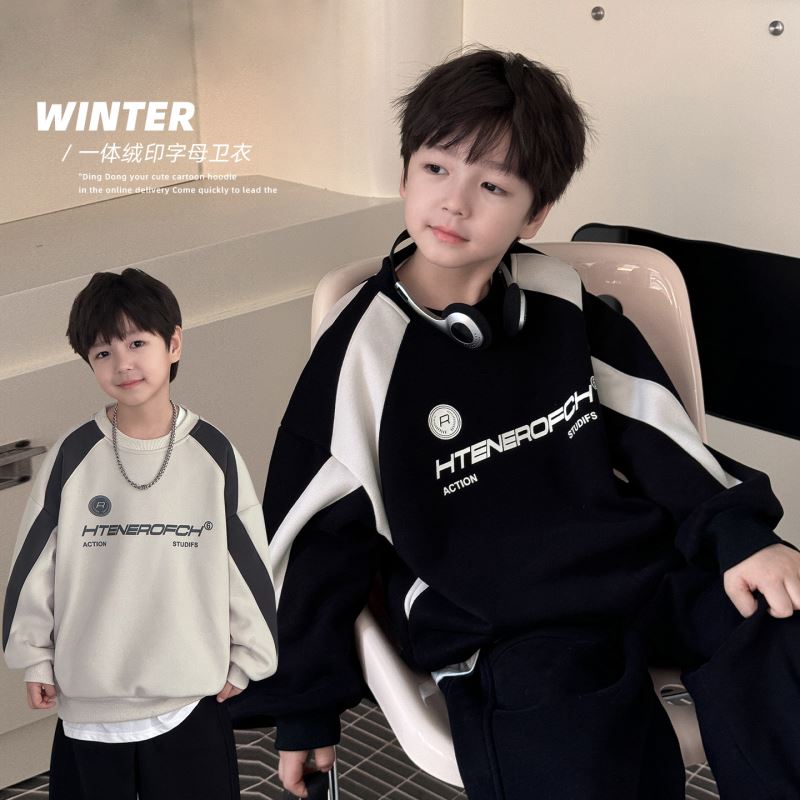 2024冬新品★子供服　トレーナー　トップス★90cm〜150cm 2色