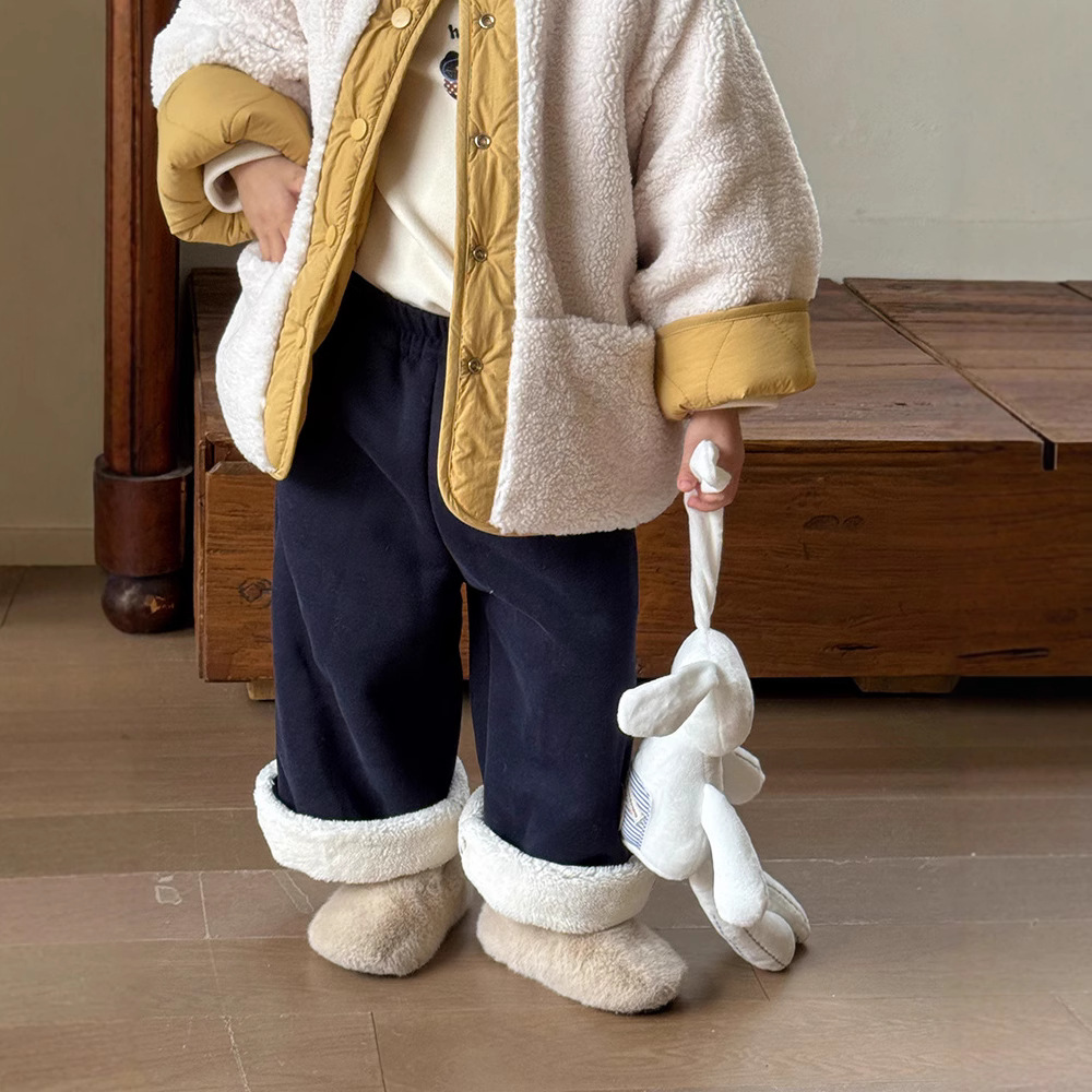 2024冬新品★子供服　ズボン★90cm〜150cm 2色