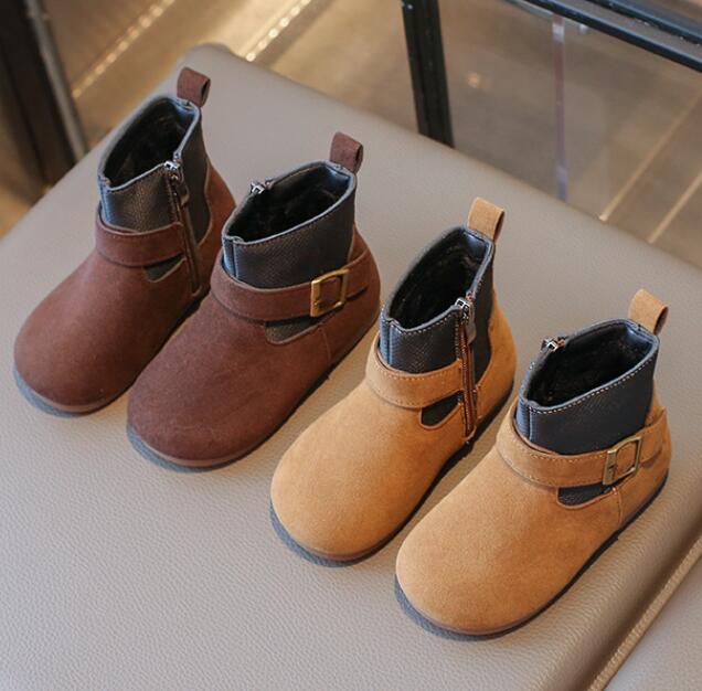 「2024」靴★子供靴★キッズ靴★シューズ★キッズ★ショートブーツ★2色22#〜31#