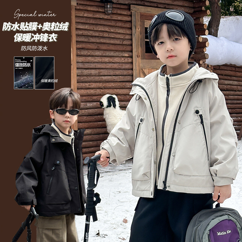 2024冬新品★子供服 　コート★90cm〜160cm 3色