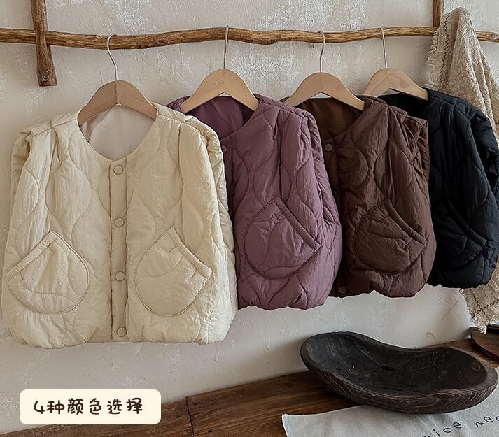 2024新品★子供服 　ベストコート★100cm〜140cm 4色