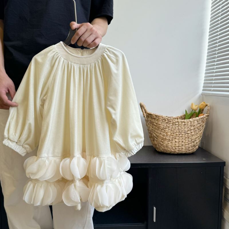 2024新品★子供服　ワンピース★100cm〜140cm 2色