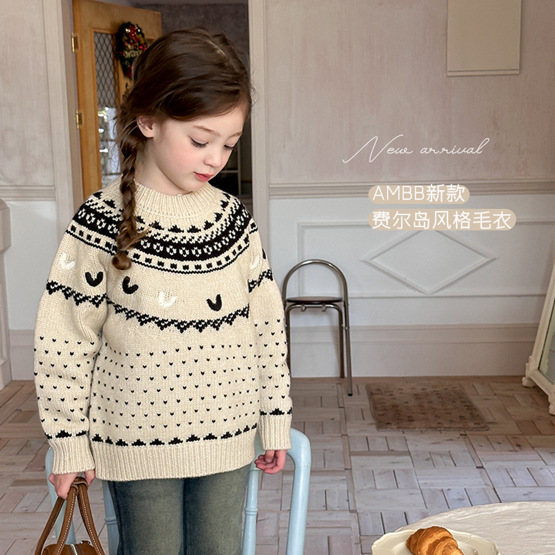 2024★秋冬新作★韓国風子供服★セーター★90cm〜160cm