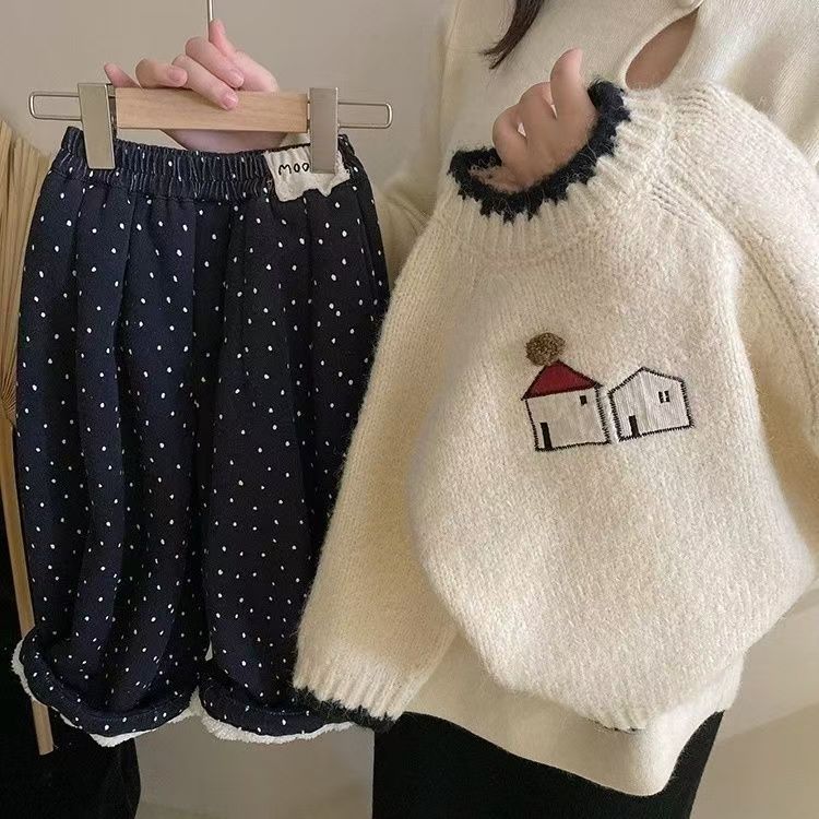 2024秋冬新品★子供服　セーター&ズボン分けて★90〜140