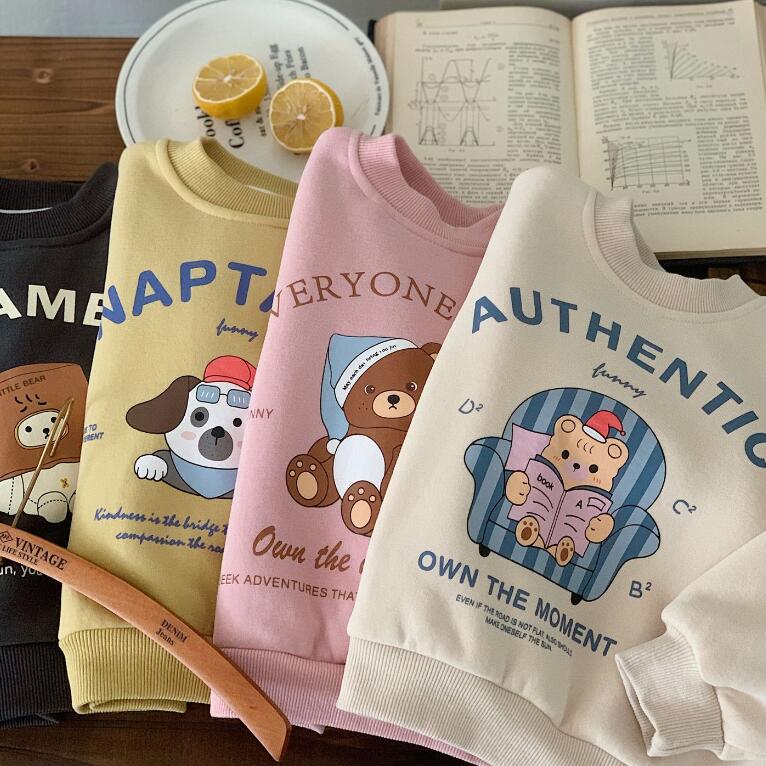 2024新品秋冬★子供服　トレーナー　トップス★90cm〜140cm 4色