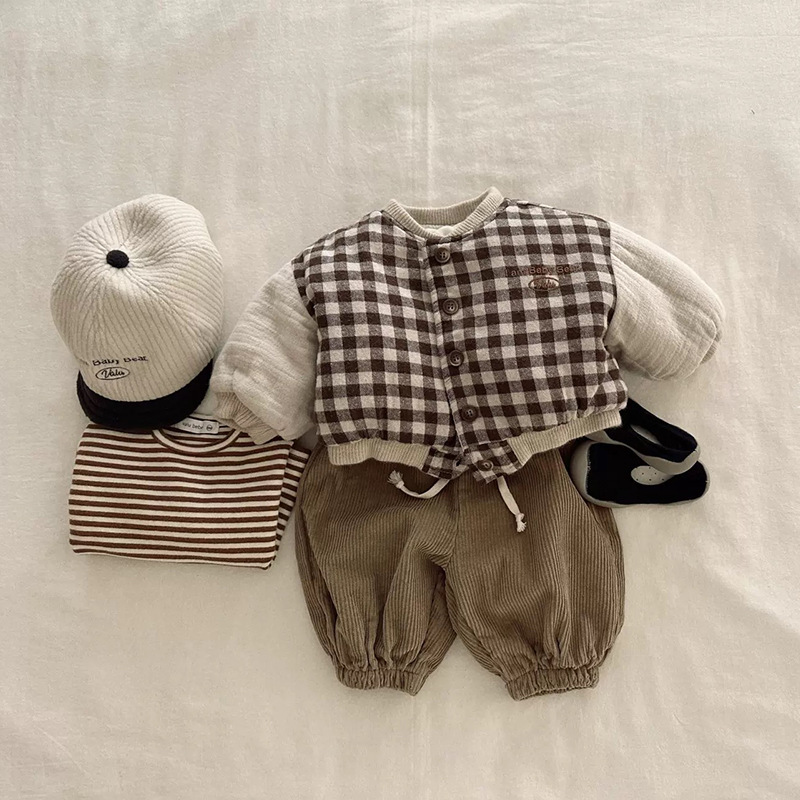 2024冬新入荷★ベビー服　トップス&コート&ズボン分けて★73CM〜100cm 2色