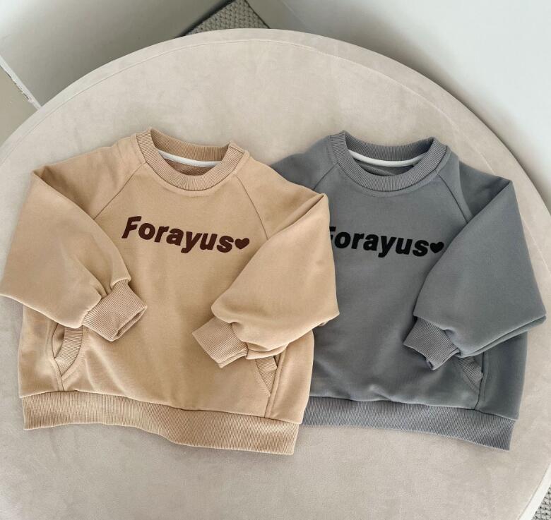 2024新作★子供服　トップス　トレーナー★80cm〜150cm 2色