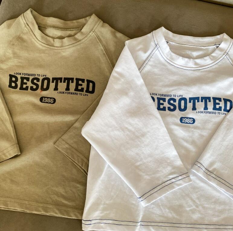 2025春新品★子供服　長袖トップス★80cm〜150cm 2色