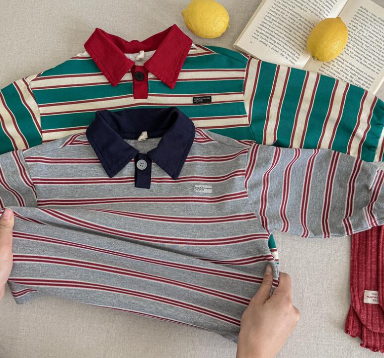 2025春新品SJ★子供服　トップス★80cm〜130cm 2色