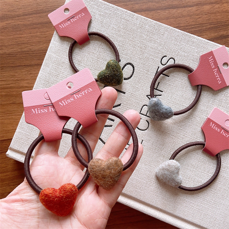 雑貨★子供用髪飾り　ヘアバンド　ヘアゴム★アクセサリー★5色