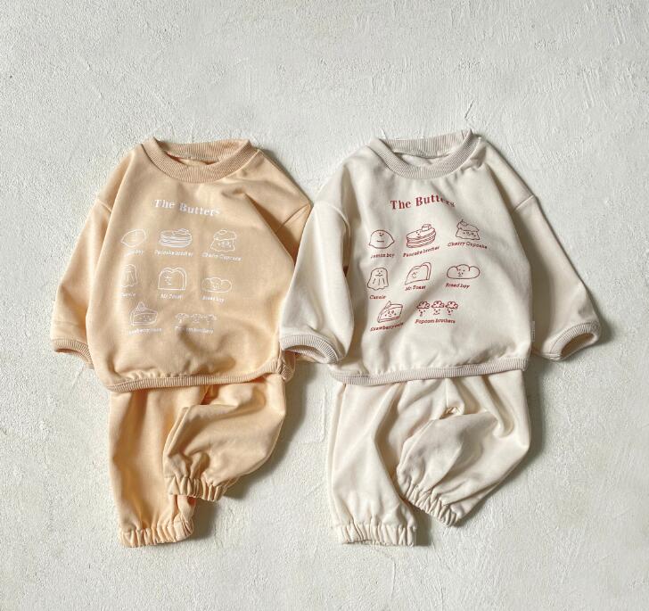 2025春新品MS★子供服　セットアップ★73CM〜100cm 2色