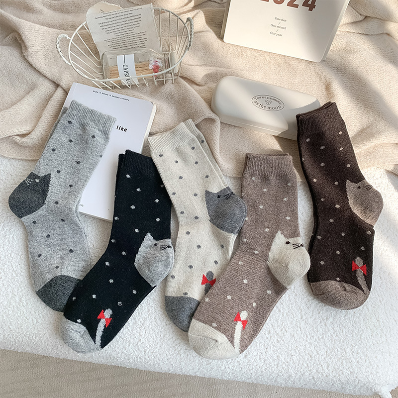 「2024」靴下★レディース★ソックス★大人用★女性用靴下★可愛い★5色