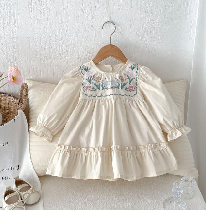 「2025」子供服★ワンピース★長袖★韓国風子供服★80cm〜130cm