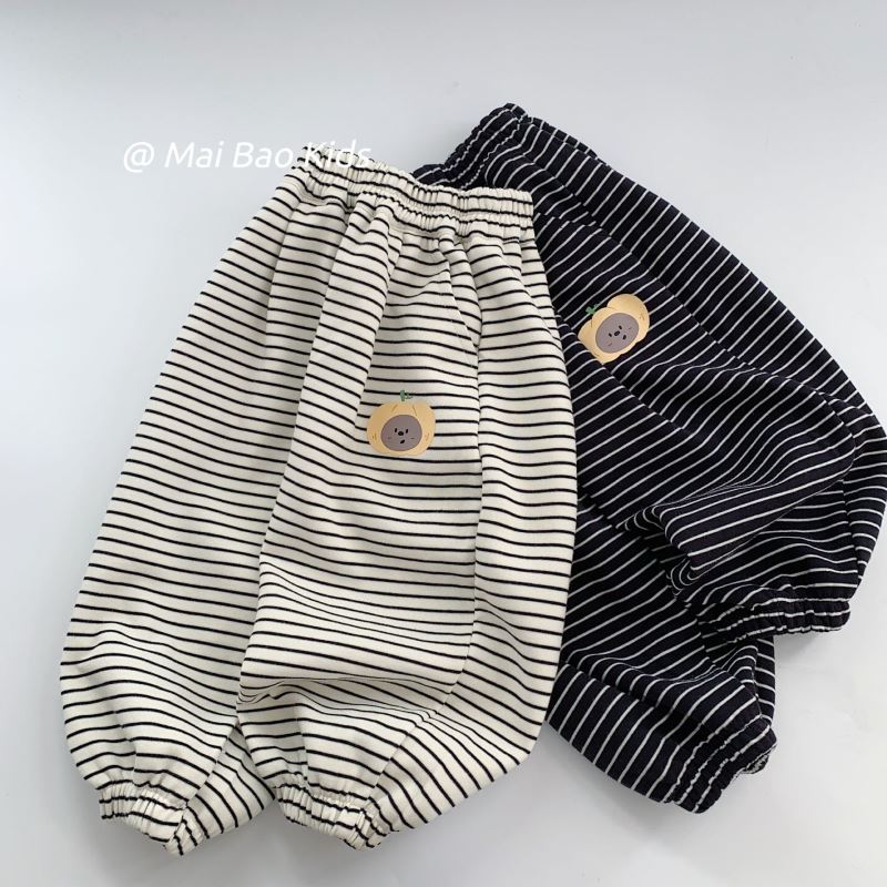 「2025」子供服★ズボン★ボトムス★ストライプ★韓国風子供服★2色90cm〜140cm