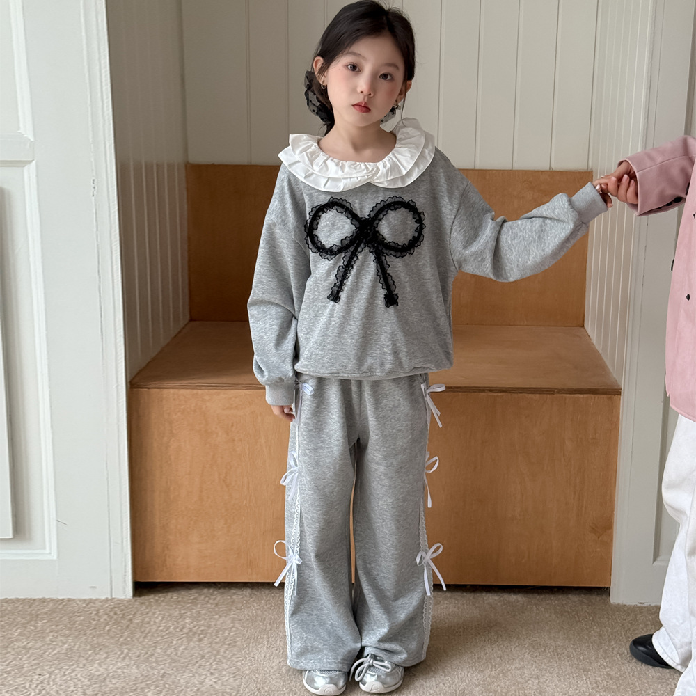 「2025」子供服★トップス+パンツ★セットアップ★韓国風子供服★90cm〜150cm