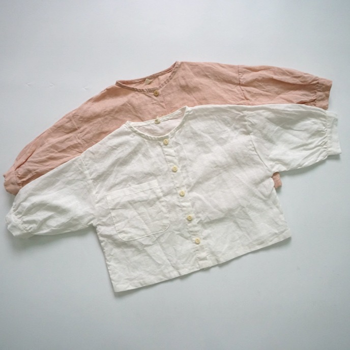 2025新作★子供服　シャツ　トップス★80cm〜140cm 2色